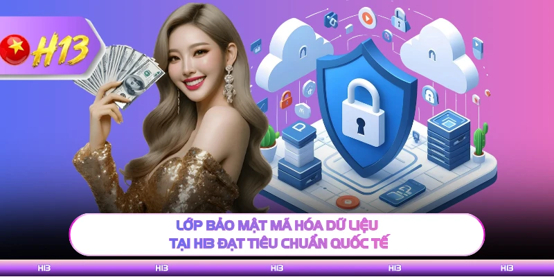Lớp bảo mật mã hóa dữ liệu tại H13 đạt tiêu chuẩn quốc tế